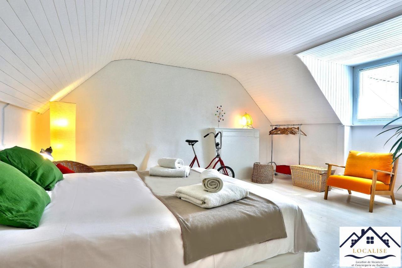 Localise - M20 - La Maison Des Dunes A 2 Pas Du Centre - Tout A Pied, Plage, Port, Centre, Commerces Marche - Wifi Inclus - Linge De Lit Inclus - Animaux Bienvenus Guilvinec エクステリア 写真