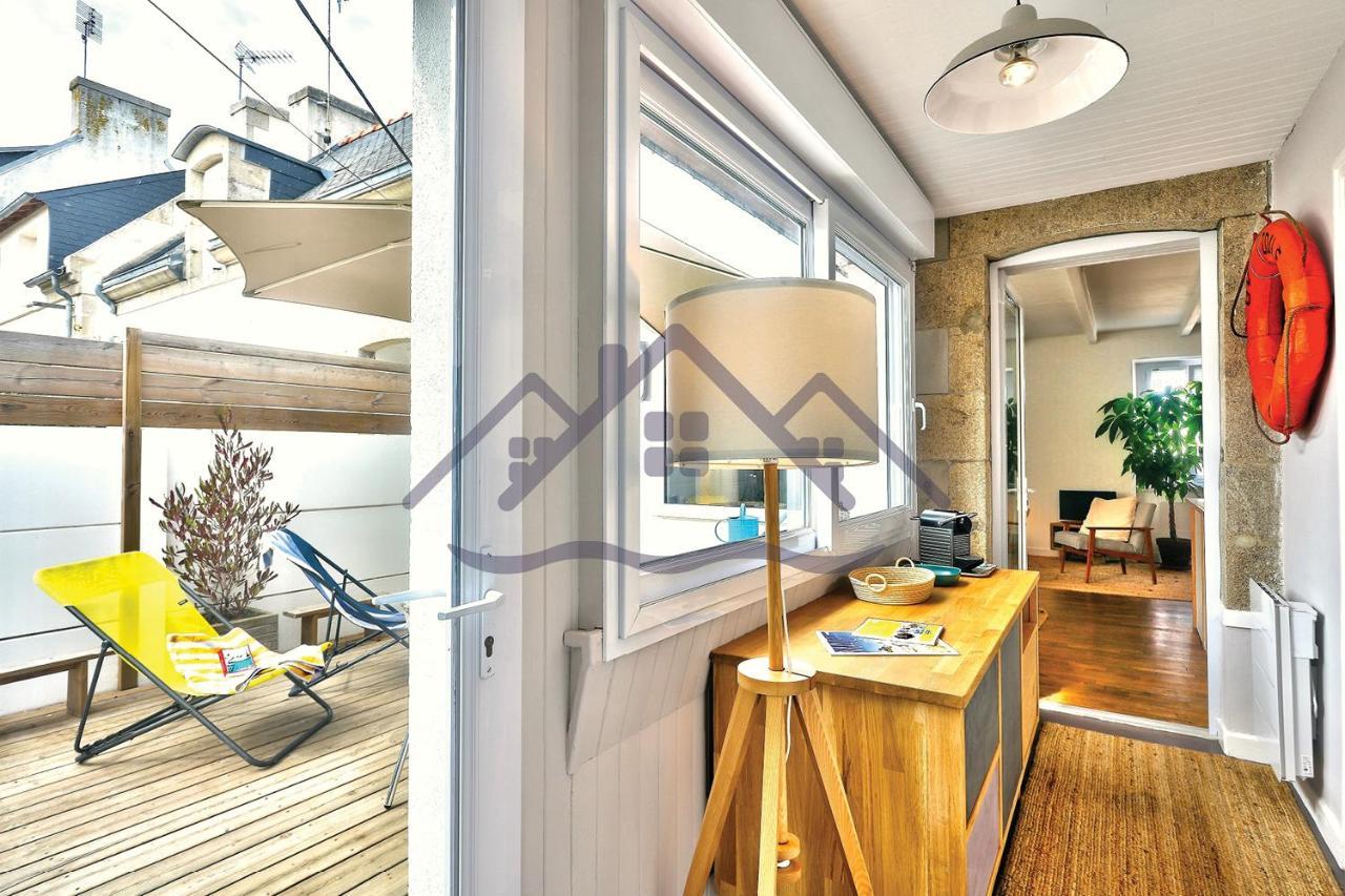Localise - M20 - La Maison Des Dunes A 2 Pas Du Centre - Tout A Pied, Plage, Port, Centre, Commerces Marche - Wifi Inclus - Linge De Lit Inclus - Animaux Bienvenus Guilvinec エクステリア 写真
